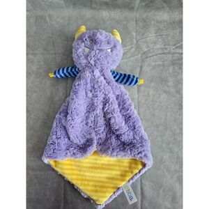 ebba Large Purple Monster 16" Hazu Luvster Playful Baby Stuffed Animal Lovey